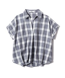 GRL | スキッパーチェックシャツ(シャツ/ブラウス)