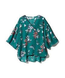 GRL | 花柄フレアスリーブトップス(シャツ/ブラウス)