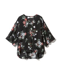 GRL | 花柄フレアスリーブトップス(シャツ/ブラウス)