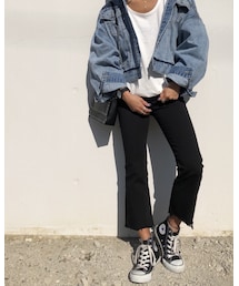 SIIA(シア) | ANKLE FLARE PT(デニムパンツ)