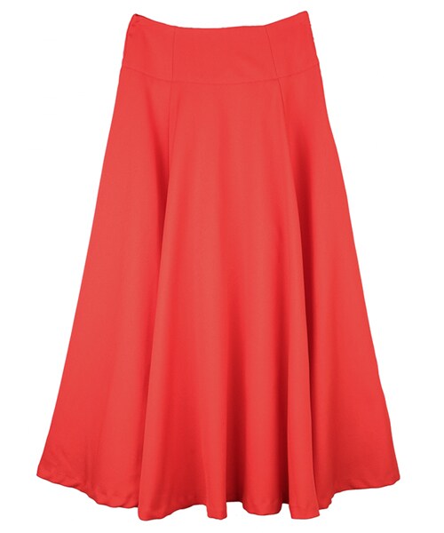 DINT（ディント）の「ソフトドリームフルスカート（スカート・レディース・블랙/베이지/레드・one(44~66size)）」の4枚目の写真