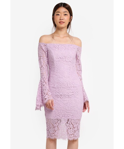 bardot solange lace dress
