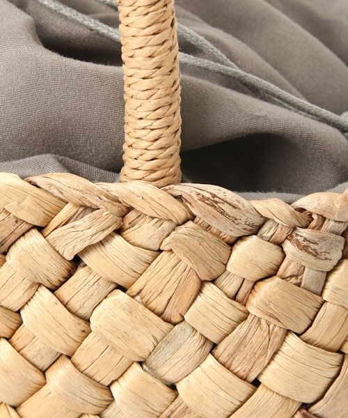 laboratory work（ラボラトリーワーク）の「フリンジミニトート（バッグ・ブラック/ブラウン）」の6枚目の写真