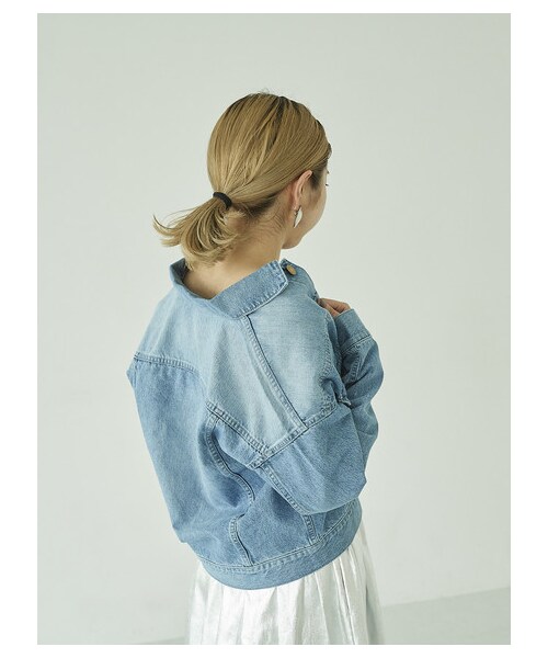 GARAGE OF GOOD CLOTHING(ガレージオブグッドクロージング)の「ERD Gジャン(ジャケット/アウター・ライトインディゴ/ミディアムインディゴ・F)」の5枚目の写真