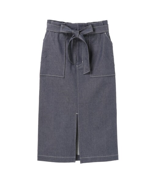 GARAGE OF GOOD CLOTHING(ガレージオブグッドクロージング)の「&L デニムタイトスカート(スカート・ライトブルー/インディゴ・36/38)」の16枚目の写真