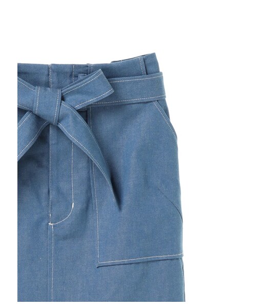 GARAGE OF GOOD CLOTHING(ガレージオブグッドクロージング)の「&L デニムタイトスカート(スカート・ライトブルー/インディゴ・36/38)」の12枚目の写真