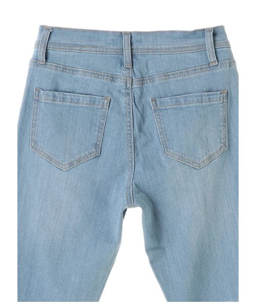 Green　Parks（グリーンパークス）の「・m シガレットデニムパンツ（パンツ・ブラック/ライトブルー・M/L）」の8枚目の写真