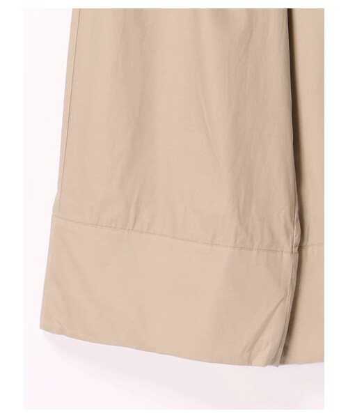 ehka sopo（エヘカソポ）の「裾切り替えパンツ（パンツ・ブラック/ベージュ/カーキ・M）」の5枚目の写真