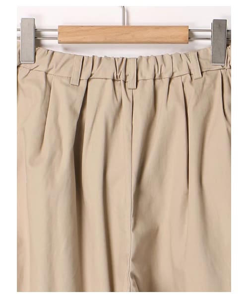 ehka sopo（エヘカソポ）の「裾切り替えパンツ（パンツ・ブラック/ベージュ/カーキ・M）」の6枚目の写真