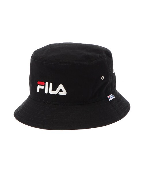 E hyphen world gallery（イーハイフンワールドギャラリー）の「FILA ハット（帽子・ホワイト/ブラック・F）」の9枚目の写真