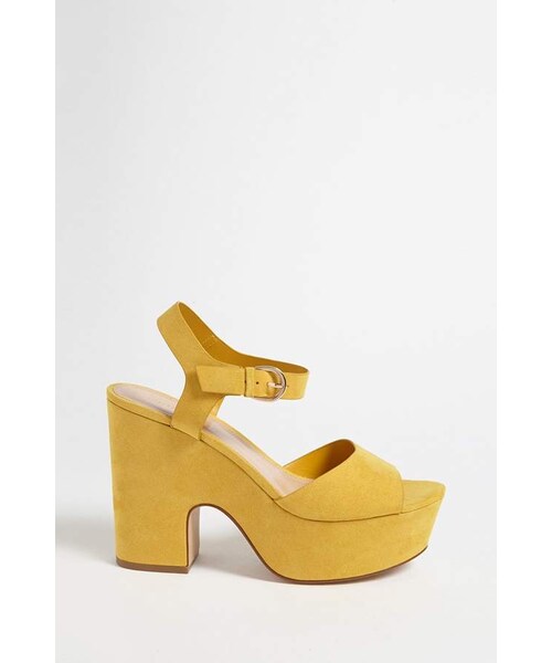 forever 21 yellow heels