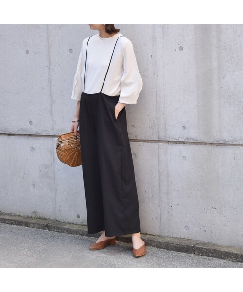 no brand(ノーブランド)の「【 再々入荷 】ソフトツイルキャミサロペット(ワンピース・レディース・その他)」の11枚目の写真