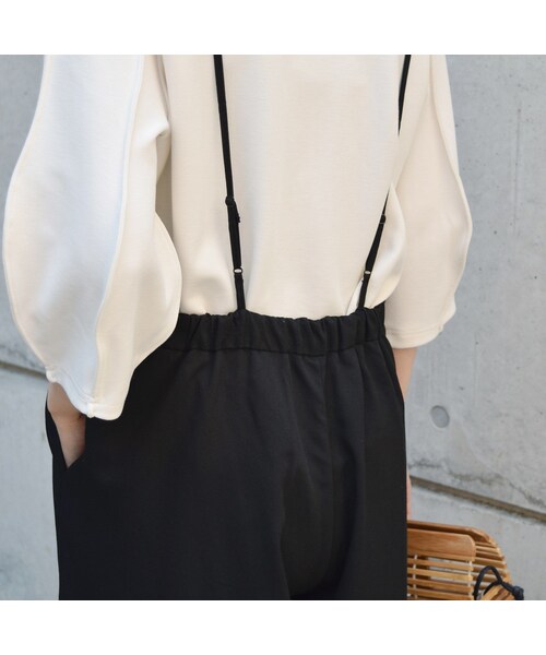 no brand(ノーブランド)の「【 再々入荷 】ソフトツイルキャミサロペット(ワンピース・レディース・その他)」の9枚目の写真