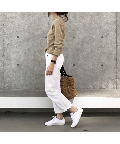 copine(コピン)の「フリルネック・フリルスリーブラメプルオーバー(4color)【クリックポスト対象商品】(ニット/セーター・レディース・その他)」の4枚目の写真