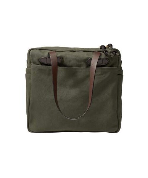 FILSON(フィルソン)の「Filson Rugged Twill Zip Tote Bag(トートバッグ・レディース・Blue/Brown/Green・One Size)」の3枚目の写真