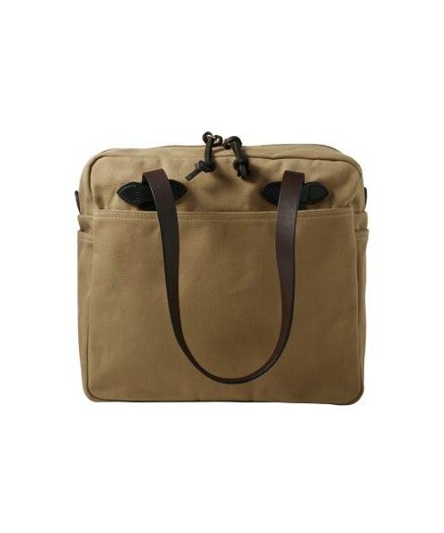 FILSON(フィルソン)の「Filson Rugged Twill Zip Tote Bag(トートバッグ・レディース・Blue/Brown/Green・One Size)」の2枚目の写真
