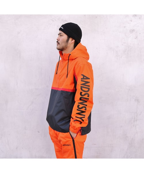 ANDSUNS（アンドサンズ）の「NYC ANORAK JKT（ナイロンジャケット 