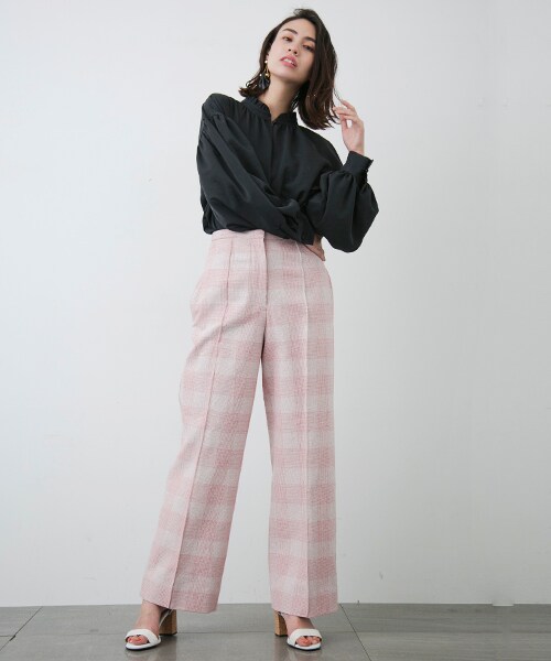 ごんたろう　AT LAST & CO ピンチェックパンツ 楽天市場】アットラスト（ズボン・パンツ｜メンズファッション