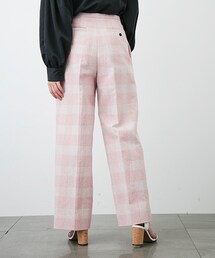 CINOH（チノ）の「チェックピンタックパンツ（）」 - WEAR