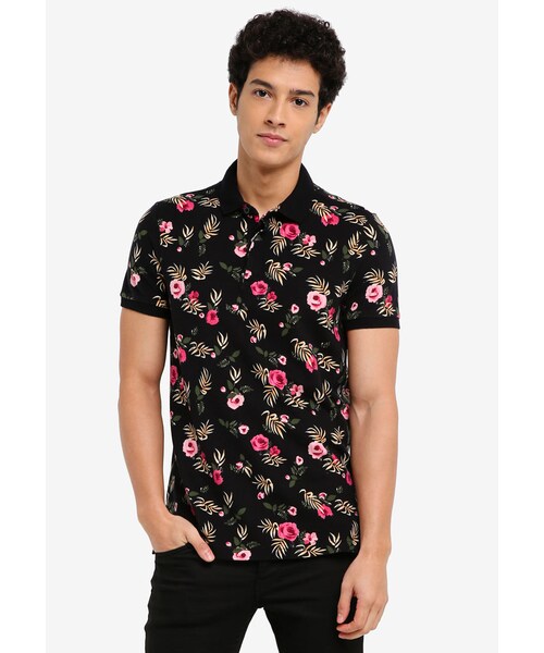 hollister floral shirt