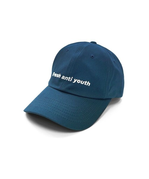 Fresh Anti Youth（フレッシュアンチユース）の「Fray logo ball cap
