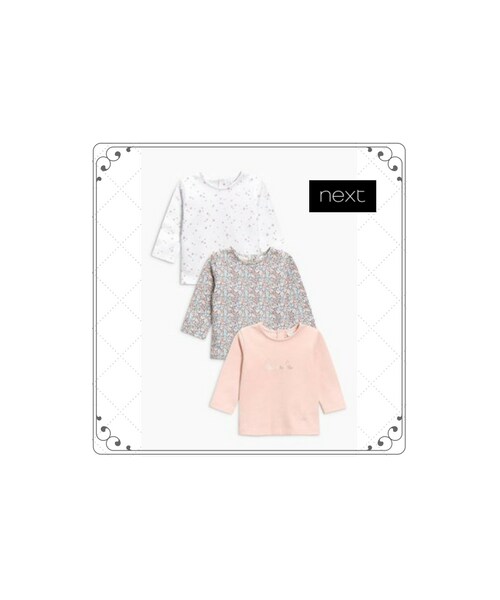 next(next)の「Tシャツ 3 枚セット (0~24か月)(Tシャツ/カットソー・キッズ・その他)」の1枚目の写真