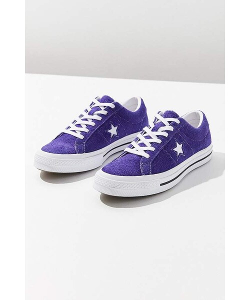 CONVERSE(コンバース)の「Converse One Star Suede Sneaker(スニーカー・レディース・Black/Green/Purple/Yellow・W 10.5/m 8.5/W 10/m 8/W 6.5/m 4.5/W 6/m 4/W 7.5/m 5.5/W 7/m 5/W 8.5/m 6.5/W 8/m 6/W 9.5/m 7.5/W 9/m 7)」の14枚目の写真