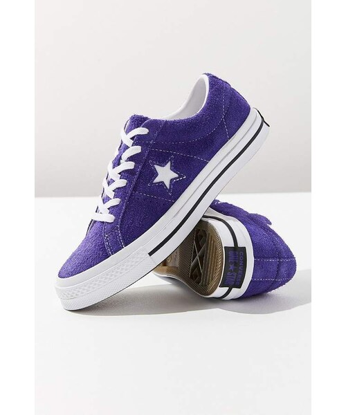 CONVERSE(コンバース)の「Converse One Star Suede Sneaker(スニーカー・レディース・Black/Green/Purple/Yellow・W 10.5/m 8.5/W 10/m 8/W 6.5/m 4.5/W 6/m 4/W 7.5/m 5.5/W 7/m 5/W 8.5/m 6.5/W 8/m 6/W 9.5/m 7.5/W 9/m 7)」の12枚目の写真