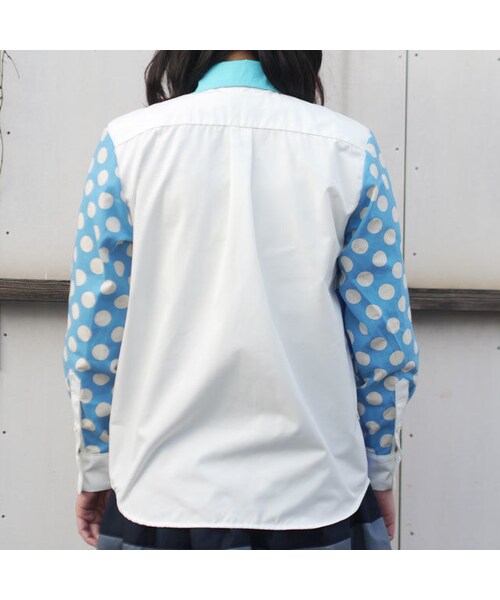 NIRAME.CO（ニラメッコ）の「雲つみきシャツ（シャツ/ブラウス・レディース・その他）」の3枚目の写真