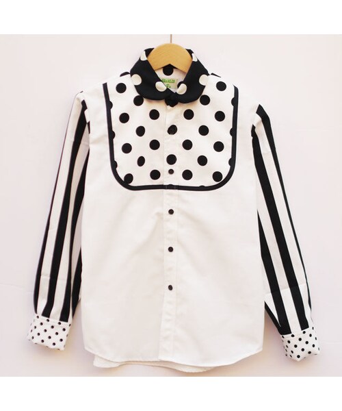 NIRAME.CO（ニラメッコ）の「ものとんクロスしゃつ（シャツ/ブラウス・メンズ・その他）」の2枚目の写真