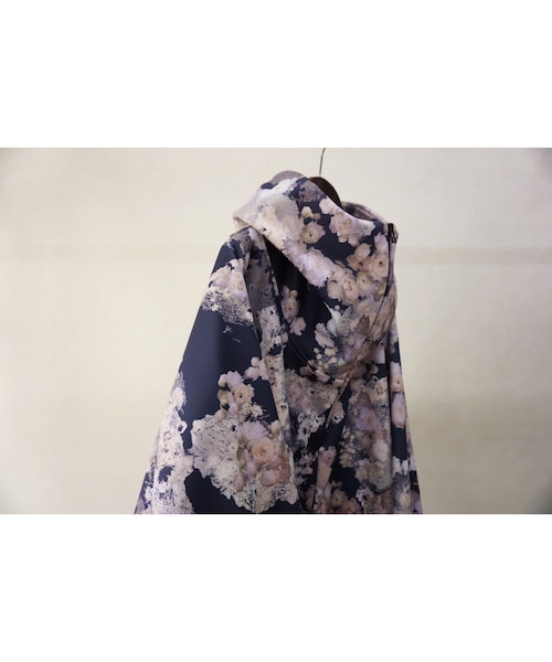 BALMUNG（バルムング）の「【再入荷】BALMUNG　グラフィックジャージーハイネックビッグパーカー（ネイビー）（パーカー・メンズ・その他）」の4枚目の写真