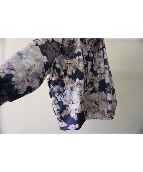 BALMUNG（バルムング）の「【再入荷】BALMUNG　グラフィックジャージーハイネックビッグパーカー（ネイビー）（パーカー・メンズ・その他）」の6枚目の写真