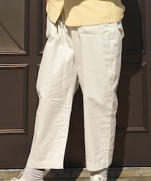 GAP | ハイライズ ツイル ワイドレッグパンツ(カーゴパンツ)