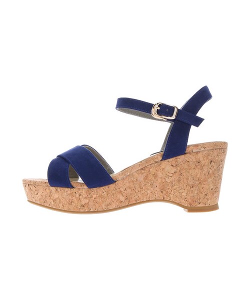 earth music&ecology（アースミュージックアンドエコロジー）の「・ORiental TRaffic ウェッジサンダル（シューズ・ブラック/レッド/イエロー/ネイビー・S/M/L/LL）」の3枚目の写真