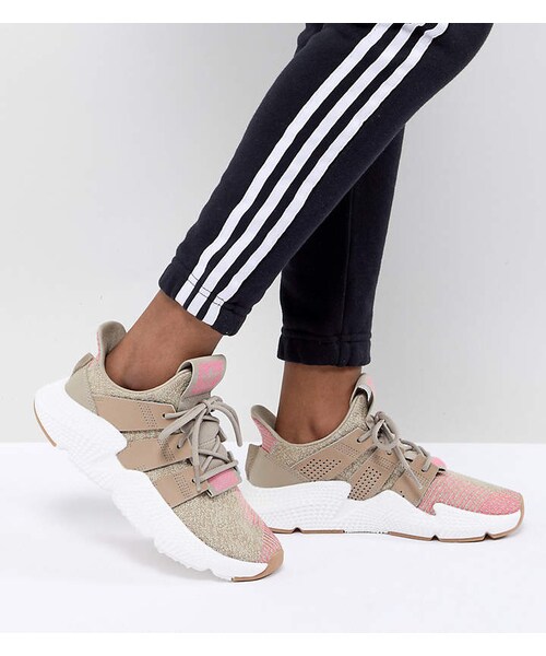 adidas prophere white pink