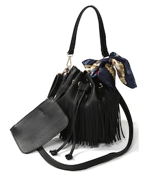 GRL | ポーチ付きフリンジショルダーバッグ(ショルダーバッグ)