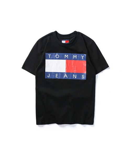 GUCCI(グッチ)の「トミーヒルフィガー TOMMY HILFIGER Tシャツ メンズ 丸ネック Core Flag(Tシャツ/カットソー・レディース・その他)」の4枚目の写真
