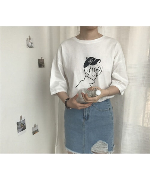 [RADINEO]★24SS★韓国人気★SLOGAN T-SHIRTS RADINEO(ラディネオ) - 海外通販のBUYMA