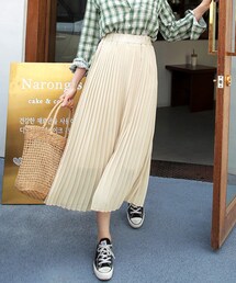 DHOLIC | プリーツロングスカート(スカート)