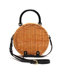 VIOLAd'ORO | VIOLA’dORO/ヴィオラドーロ ラタン ラウンドカゴバッグ(かごバッグ)