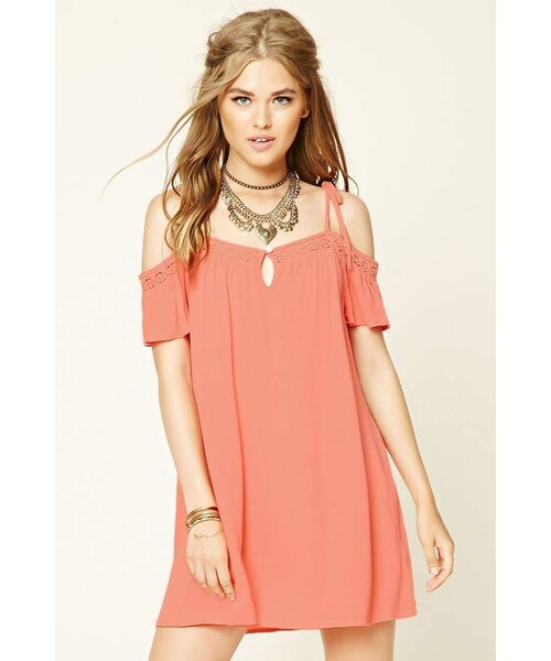 cold shoulder dress forever 21