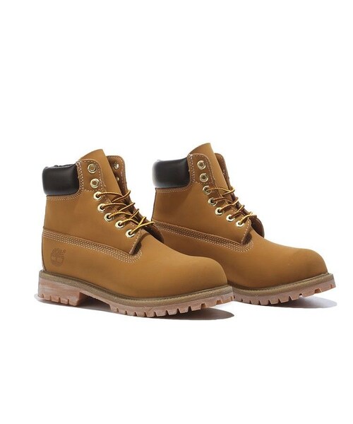 Timberland（ティンバーランド）の「Timberland ティンバーランド ブーツ メンズ 靴 6INCH PREMIUM BOOTS シックスインチ プレミアムブーツ ウィートヌバック イエローブーツ (TB010061)（スニーカー・メンズ・その他）」の4枚目の写真