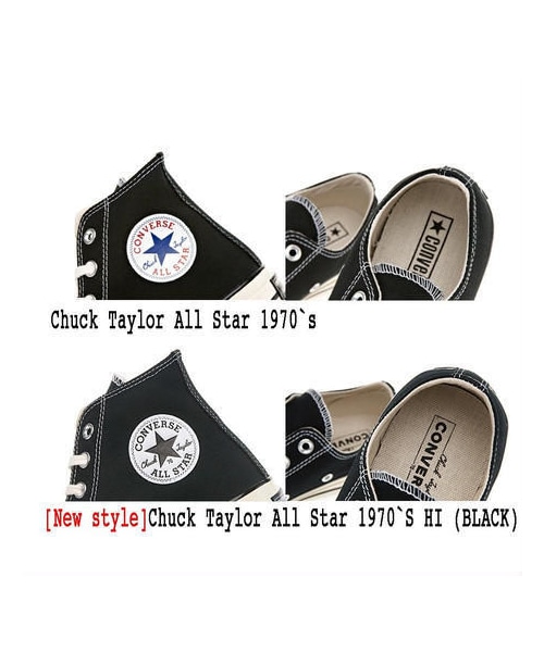 CONVERSE（コンバース）の「[CONVERSE] Chuck Taylor All Star 1970`S HI (BLACK)  162050C（スニーカー・メンズ・その他）」の8枚目の写真