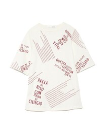 styling/ | styling/ kei shirahata Font print tee shirt(Tシャツ/カットソー)