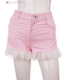 Bobon21 | スポーツMIXデニムショーパン-全３色-(デニムパンツ)