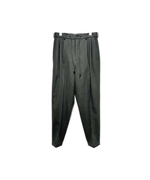yotsuba(ヨツバ)の「yotsuba Wide Slacks(スラックス・メンズ・ブラック BLACK/ベージュ BEIGE/グレー GRAY/ブラウン BROWN/アーミーカーキ ARMY KHAKI/ワインレッド WINE RED/ミッドナイトブルー MIDNIGHT BLUE/ピンク PINK/ライトブルー LIGHT BLUE・size 1・2・0)」の5枚目の写真