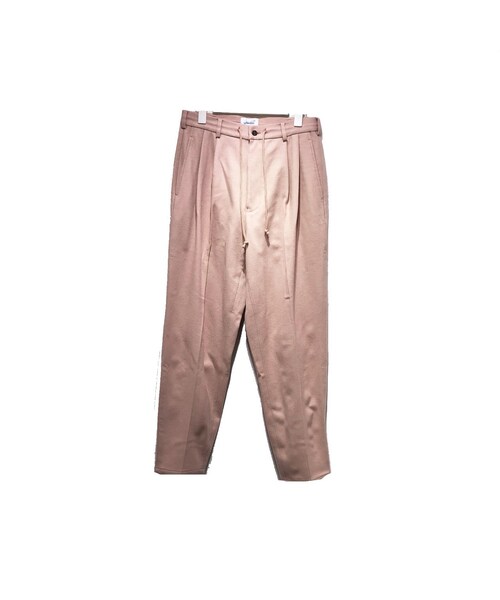 yotsuba(ヨツバ)の「yotsuba Wide Slacks(スラックス・メンズ・ブラック BLACK/ベージュ BEIGE/グレー GRAY/ブラウン BROWN/アーミーカーキ ARMY KHAKI/ワインレッド WINE RED/ミッドナイトブルー MIDNIGHT BLUE/ピンク PINK/ライトブルー LIGHT BLUE・size 1・2・0)」の7枚目の写真