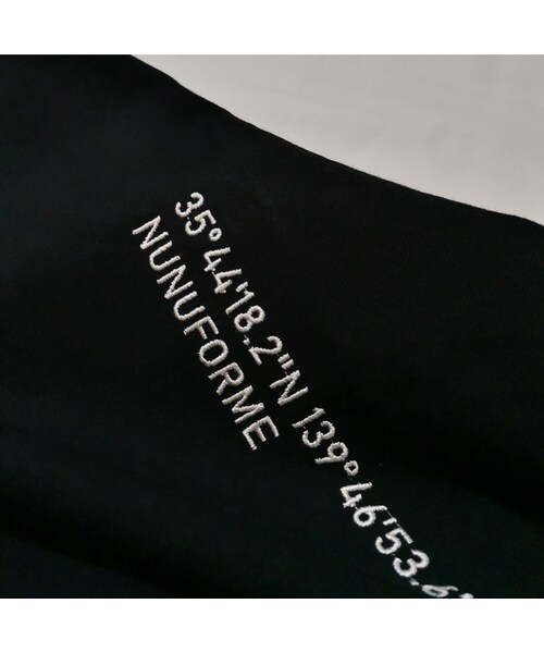 nunuforme（ヌヌ）の「nunuforme[ヌヌフォルム] / アドレス刺繍 T (kids)（Tシャツ/カットソー・キッズ・その他）」の4枚目の写真