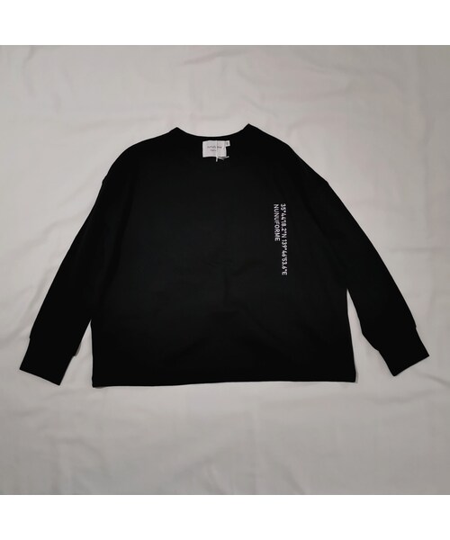 nunuforme（ヌヌ）の「nunuforme[ヌヌフォルム] / アドレス刺繍 T (kids)（Tシャツ/カットソー・キッズ・その他）」の2枚目の写真