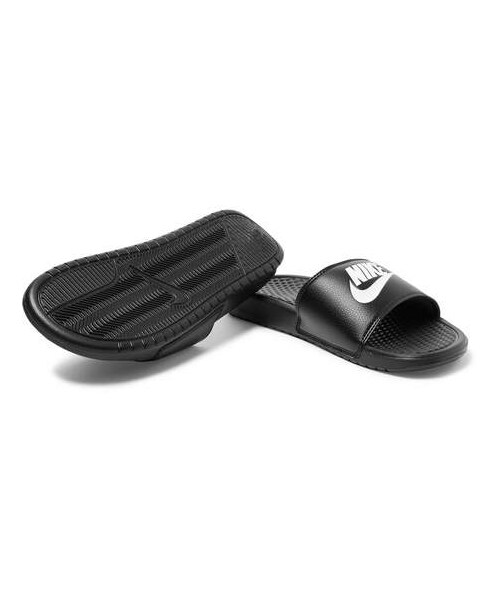 NIKE（ナイキ）の「Nike Benassi Jdi Printed Faux Leather Slides（その他シューズ・メンズ・Black・Us7/Us9/Us8/Us6/Us12/Us14/Us13/Us10/Us11）」の5枚目の写真